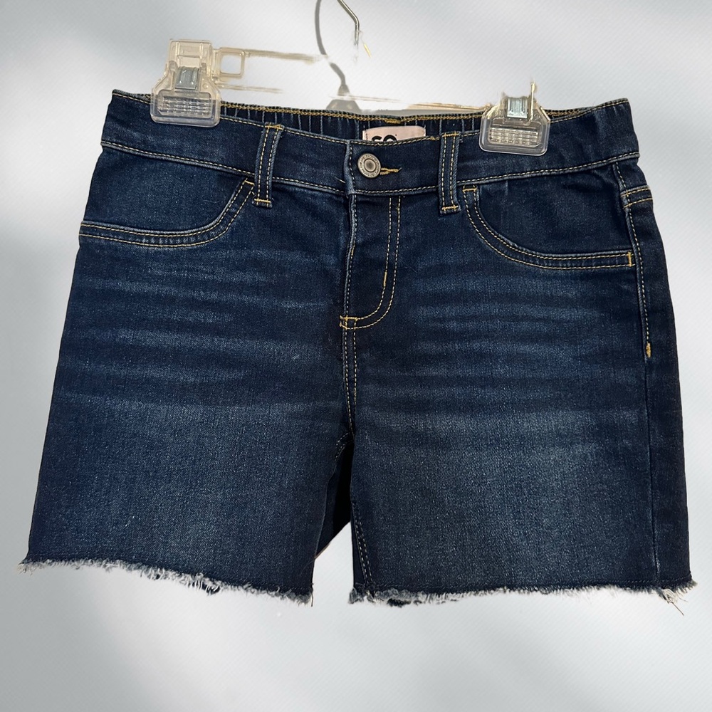 SO GoodLife Dark Blue Kids Denim Shorts